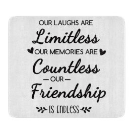 Our Laughs Are Limitless Friendship Quote Snijplank