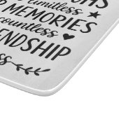 Our Laughs Are Limitless Friendship Quote  Snijplank (Hoek)