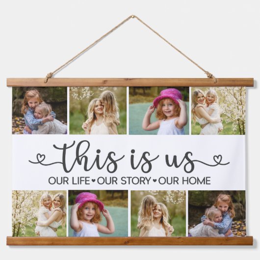 Our Life, Our Story, Our Home Hangend Wandkleed (Voorkant)