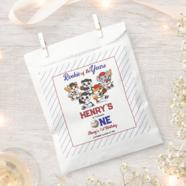 Our Little Animals Baseball 1st Birthday Party Bedankzakje