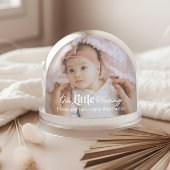 Our Little Blessing Baby Birth Stat Photo Keepsake Sneeuwbol