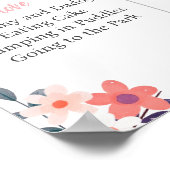 Our Little Boo is Two Poster (Hoek)