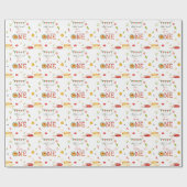 Our Little Meatball 1st Birthday Cadeaupapier (Vlak)