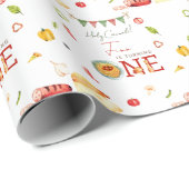 Our Little Meatball 1st Birthday Cadeaupapier (Rol Hoek)