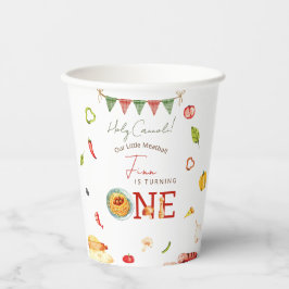 Our Little Meatball First Birthday Paper cup Papieren Bekers
