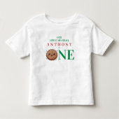 Our Little Meatball is One 1st Birthday Kinder Shirts (Voorkant)