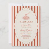 Our little meatball is turning one 1st Birthday  Kaart (Voorkant)