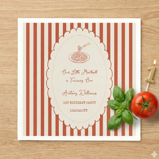 Our little meatball is turning one 1st Birthday  Servet