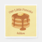 Our Little Pancake Breakfast Brunch Theme Custom Servet (Voorkant)