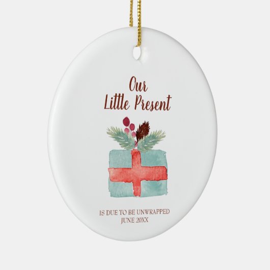 Our Little Present Ornament (Rechts)