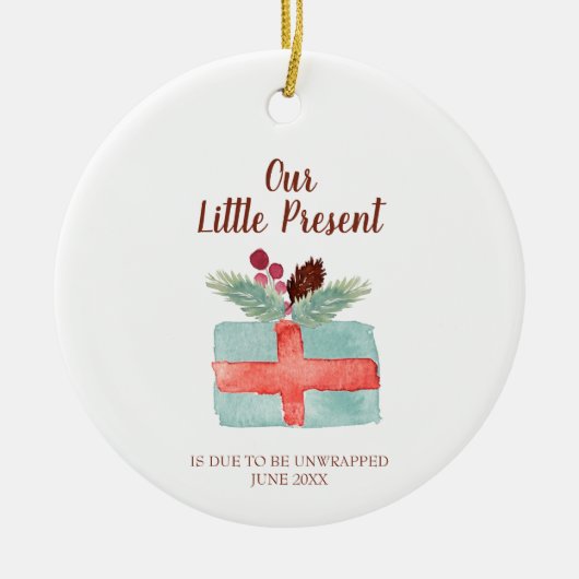 Our Little Present Ornament (Voorkant)