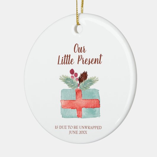 Our Little Present Ornament (Links)