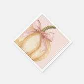 Our Little Pumpkin on the Way Fall Baby Shower Servet (Hoek)