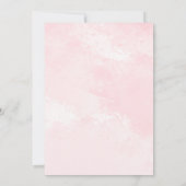 Our Little Pumpkin | Pink Bold Girl 1st Birthday  Kaart (Achterkant)