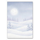 Our Little Snowbaby is on the way Seating Guide Kaart (Achterkant)