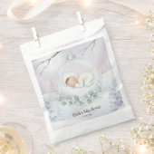Our Little Snowbaby is on the way Winter Keepsake Bedankzakje (Geknipt)