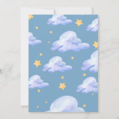 “Our Little Sun” Baby Shower Invitation Kaart (Achterkant)