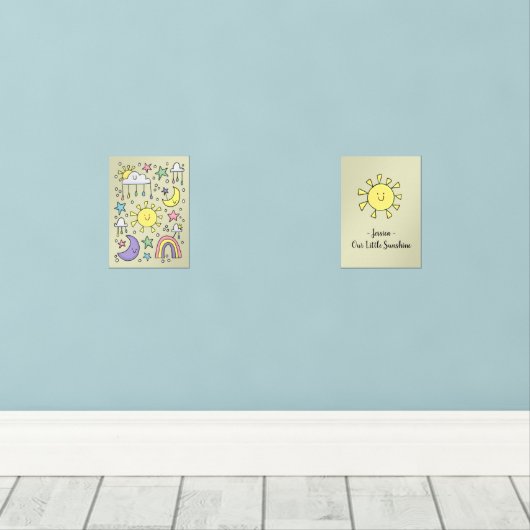 Our Little Sunshine Prints (Houten vloer)
