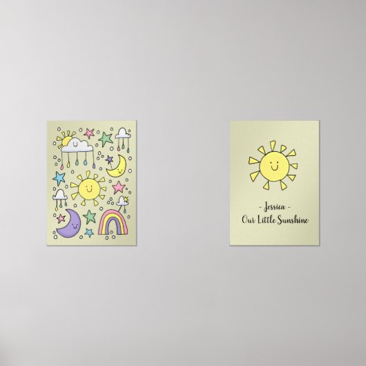 Our Little Sunshine Prints (Voorkant)