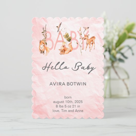 Our Little Sunshine’s Birthday Bash Kaart (Staand voorkant)