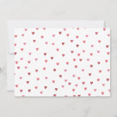 Our Little Sweetheart Is Two Photo Birthday Kaart (Achterkant)