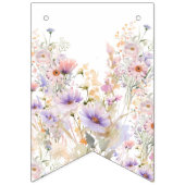 Our Little Wildflower 1st Birthday Banner (Eerste vlag)