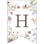 Our Little Wildflower Birthday Banner (Tweede vlag)