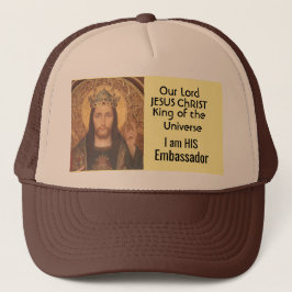 Our Lord Jesus Christ Trucker Hat Pet