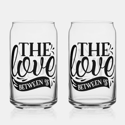 Our Love Blikvorm Glas (Voorkant)