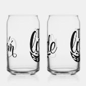 Our Love Blikvorm Glas (Rechts)