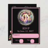 Our Love Is Brighter Than The Moon RSVP (Voorkant / Achterkant)