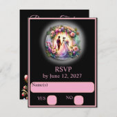 Our Love Is Brighter Than The Moon RSVP (Voorkant / Achterkant)