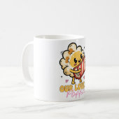 Our Love Is Poppin’ Popcorn Mug Koffiemok (Voorkant links)