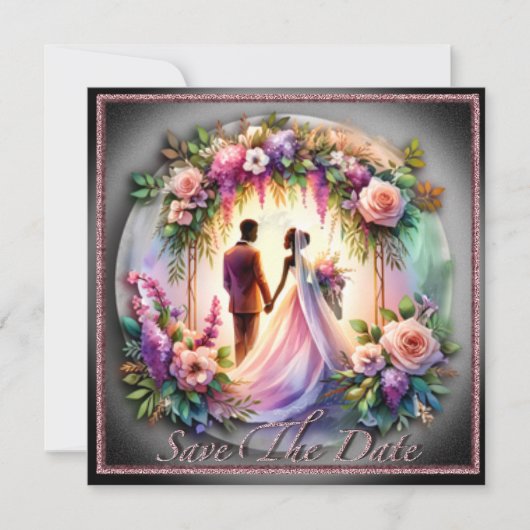 Our Love Reaches The Moon  Save The Date (Voorkant)