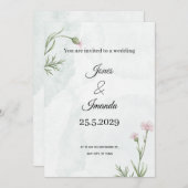 our love story Card (Voorkant / Achterkant)