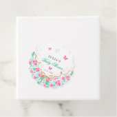 Our Lovely One Baby Shower Bedankjes Labels (In situ)