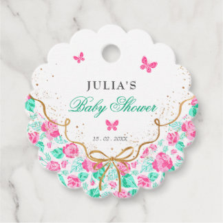 Our Lovely One Baby Shower Bedankjes Labels