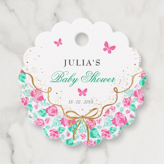 Our Lovely One Baby Shower Bedankjes Labels (Voorkant)