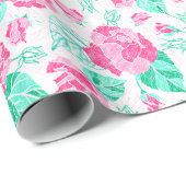 Our Lovely One Baby Shower Cadeaupapier (Rol Hoek)