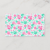 Our Lovely One Baby Shower Enclosure Card Informatiekaartje (Achterkant)