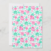 Our Lovely One Baby Shower Kaart (Achterkant)