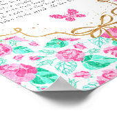 Our Lovely One Late Night Diapers Game Sign Poster (Hoek)