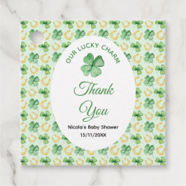 Our Lucky Charm St Patrick's Baby Shower Bedankjes Labels