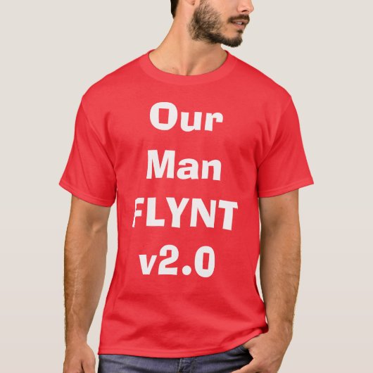 Our ManFLYNTv2.0 T-shirt (Voorkant)