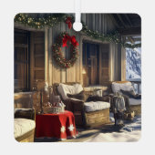 Our New Home First Home Photo Ornament  (Achterkant)