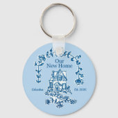 Our New Home graphic keychain (Voorkant)