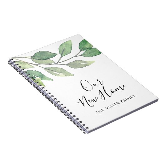 Our New Home  Notitieboek (Rechterzijde)