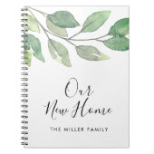 Our New Home  Notitieboek (Voorkant)