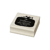 Our New House Address Announcement Garden Rubberstempel (Stempel)