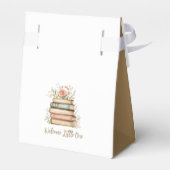 Our Next Chapter Storybook Baby Shower Party Bedankdoosjes (Achterkant)